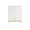 Alaterre Furniture MOD 35"W 5-Drawer Chest AJMD0220WH